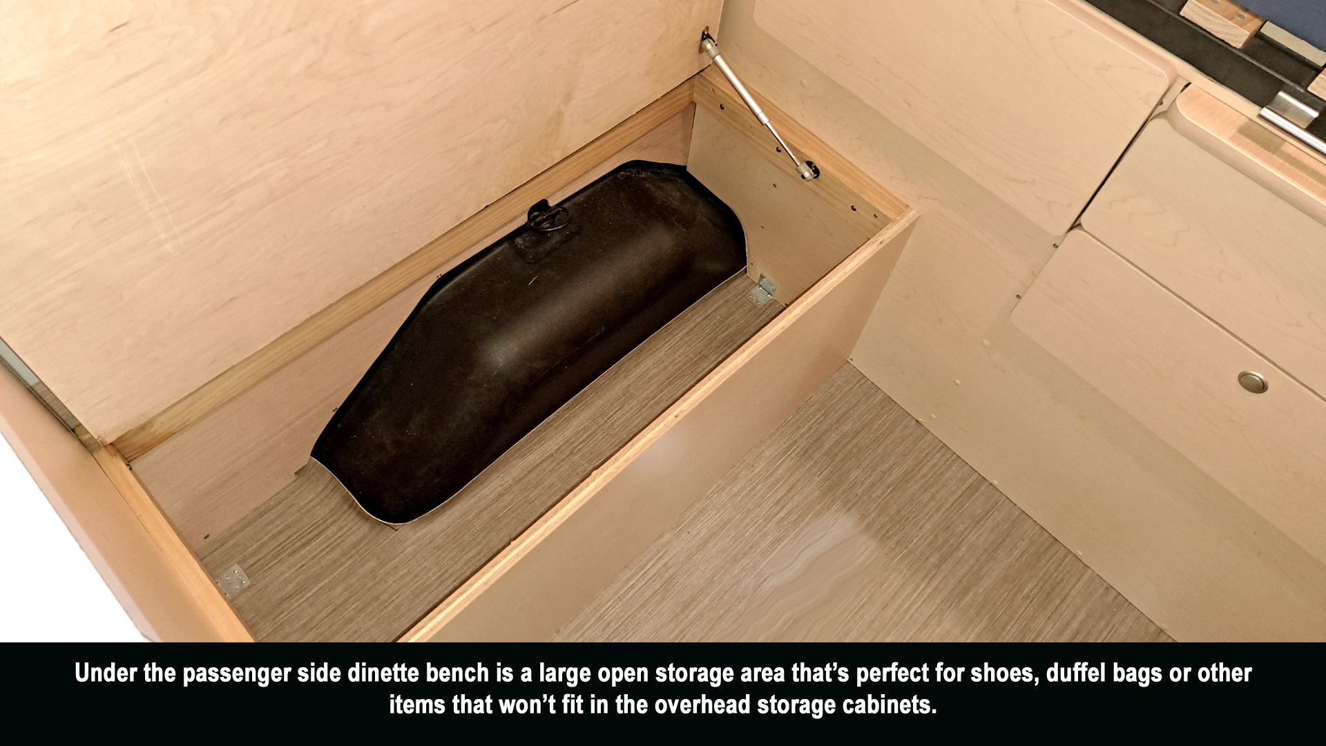 18-pass bench storage